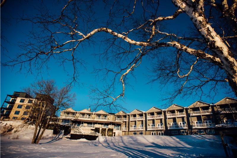 Auberge Des Îles Saint-Gédéon Exterior foto
